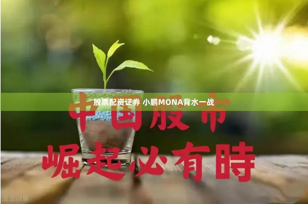 股票配资证券 小鹏MONA背水一战